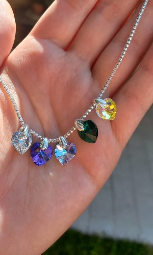Mini corazon swarovski