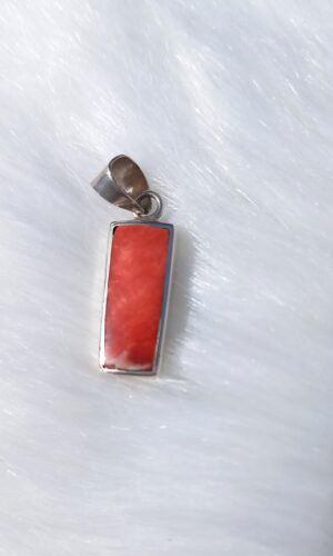 Rectangulo naranja (Plata peruana 950)