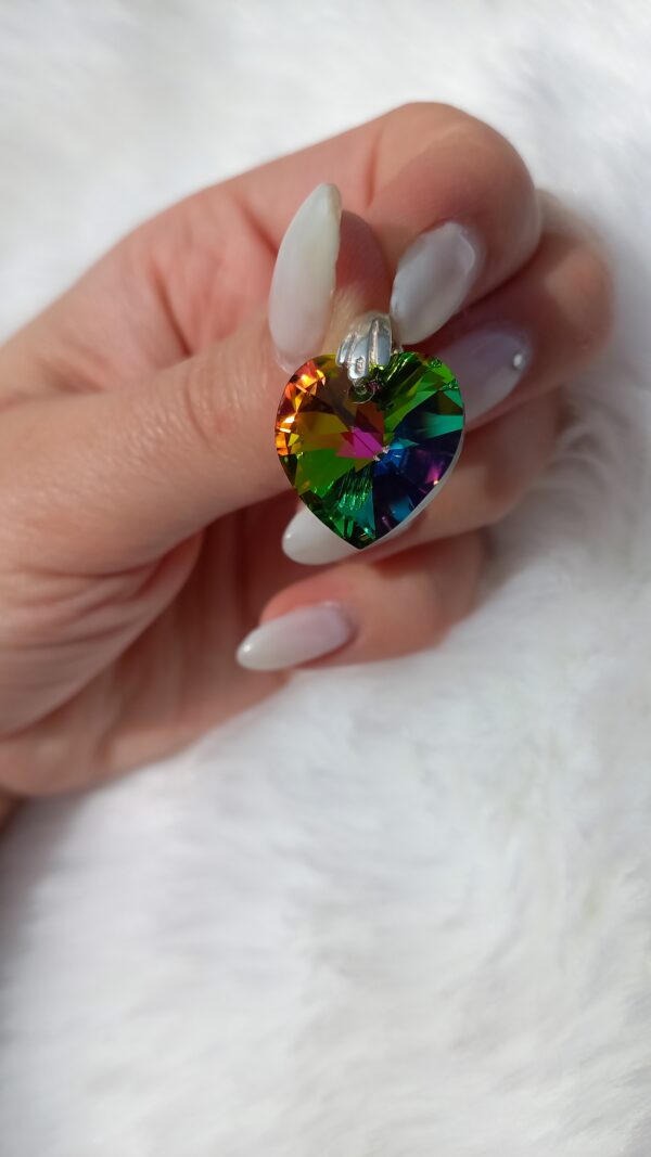 Corazon swarovski mediano