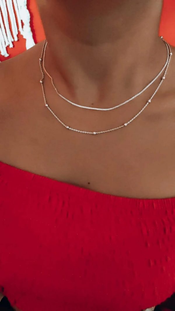 Cadena con bolitas (45 cm) - Image 2