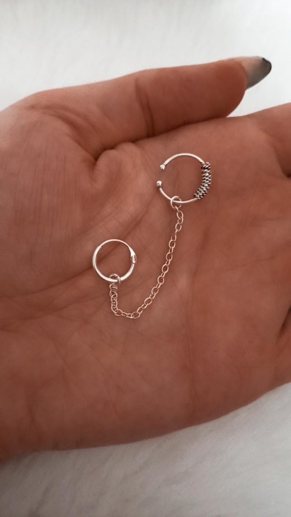 Trepador con cadena