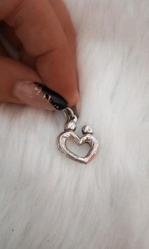 Corazon madre e hijo Inflado