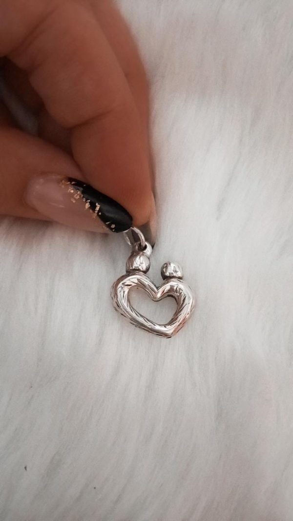 Corazon madre e hijo Inflado