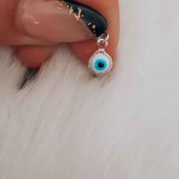 Dije de plata Mini ojo turco