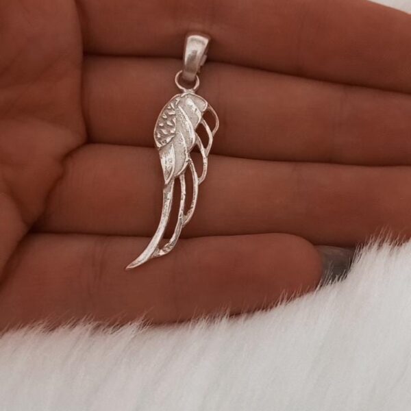 Dije plata Ala de angel