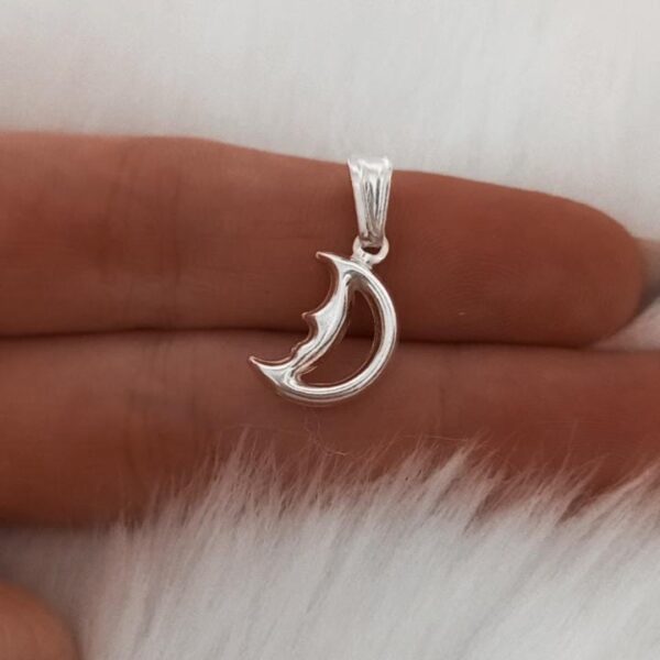 Dije de plata luna