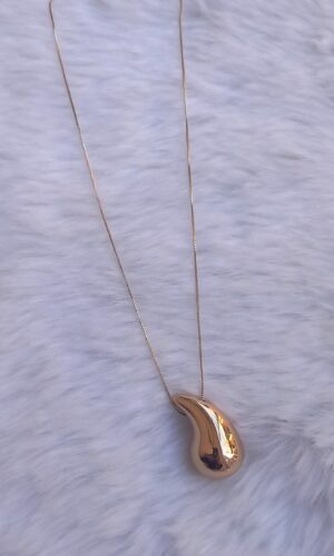 Conjunto cadena gota + aros