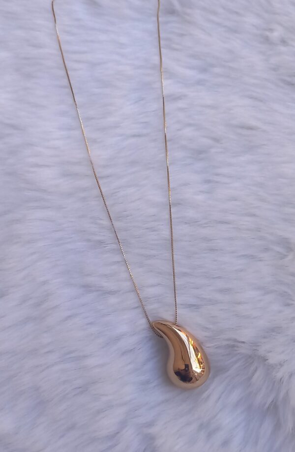 Conjunto cadena gota + aros