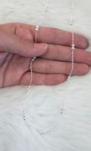 Bolita con cadena clasica