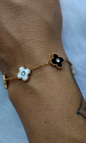 Pulsera cartier trebol