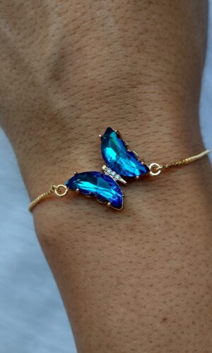 Mariposa azul/celeste