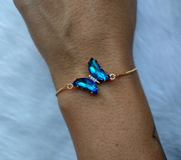 Mariposa azul/celeste