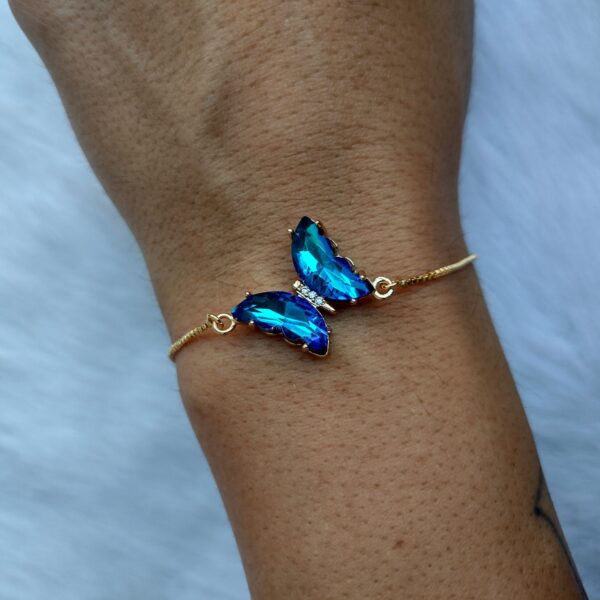 Mariposa azul/celeste