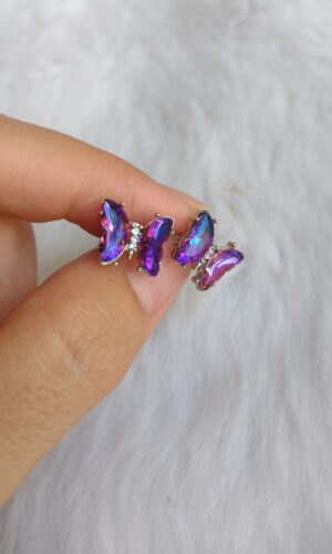 Mariposa violeta/azul