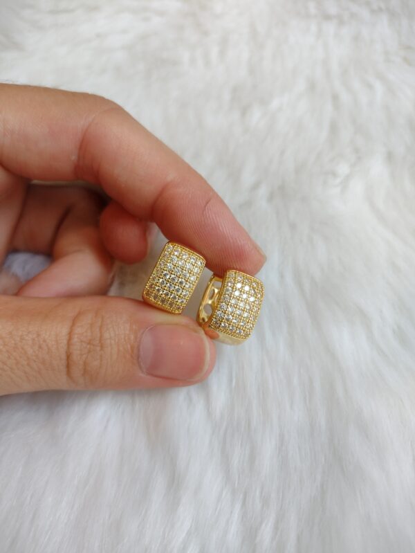 Aros anchos micro cristal n°2