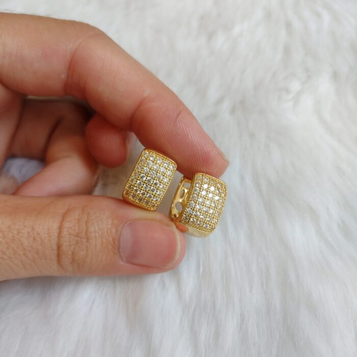 Aros anchos micro cristal n°2