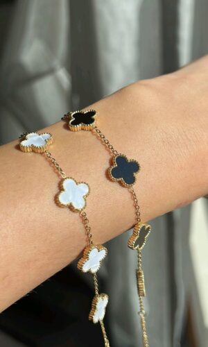 Pulsera cartier trebol
