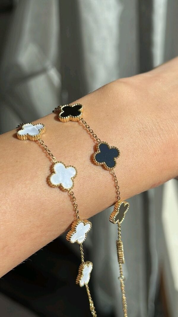 Pulsera cartier trebol