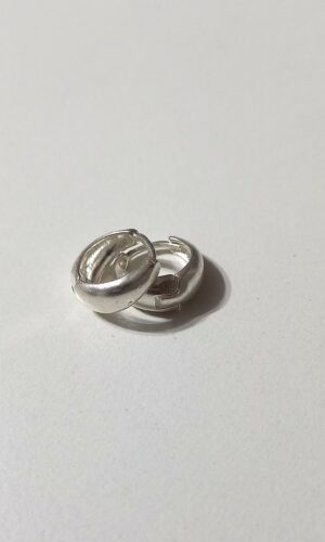 Argollas mini bombé