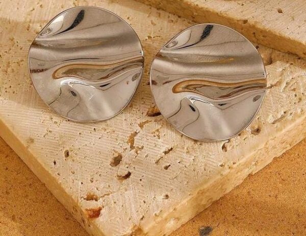 Aros stephany plateados