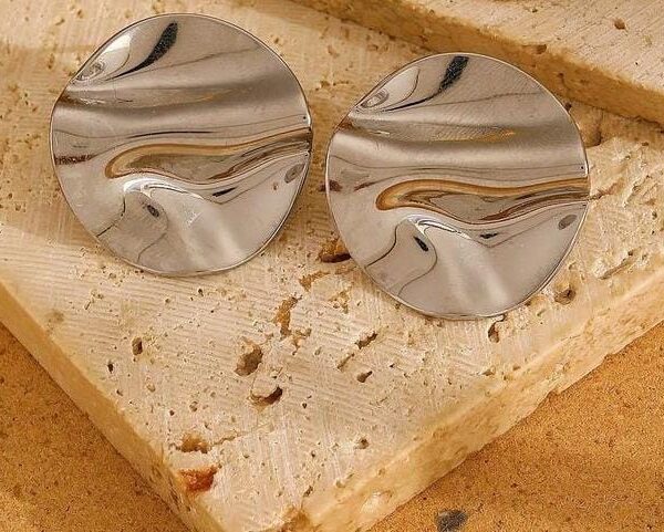 Aros stephany plateados