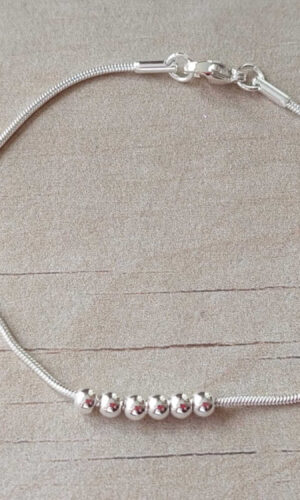 Pulsera bolitas x6