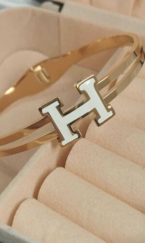 Brazalete Hermes white