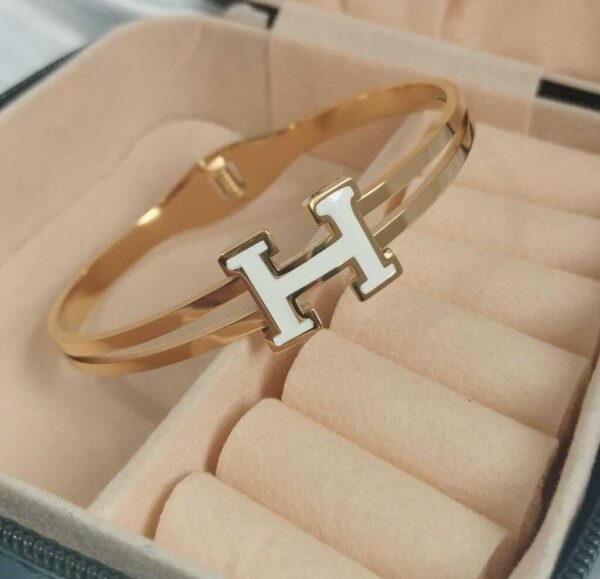 Brazalete Hermes white