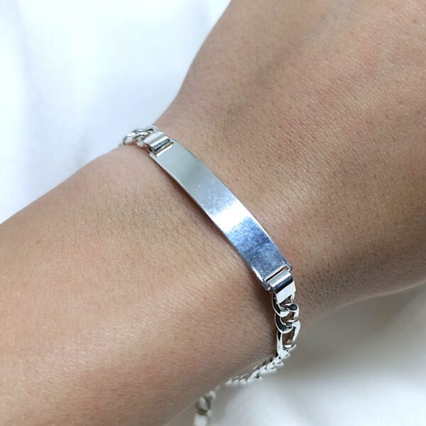 Pulsera identidad hombre