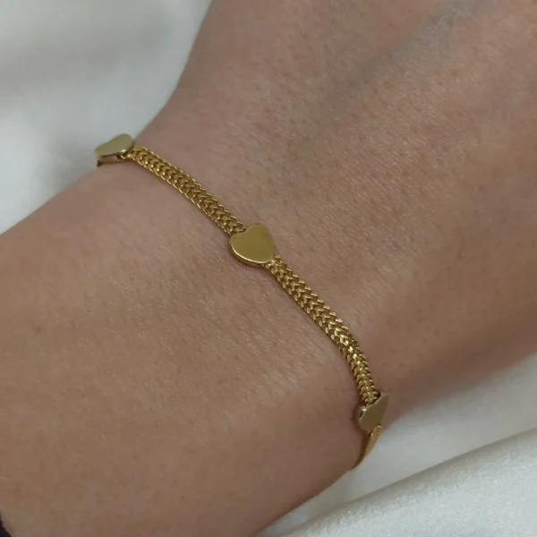 Pulsera corazones