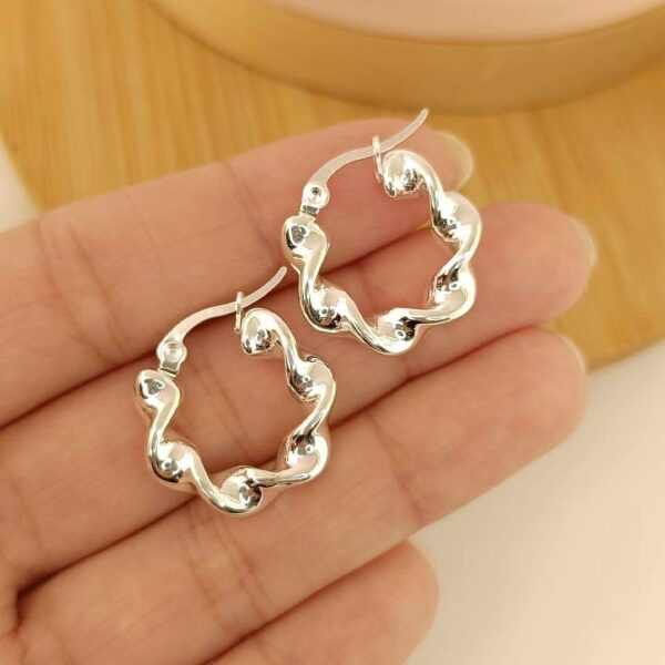 Argollas torneadas livianas