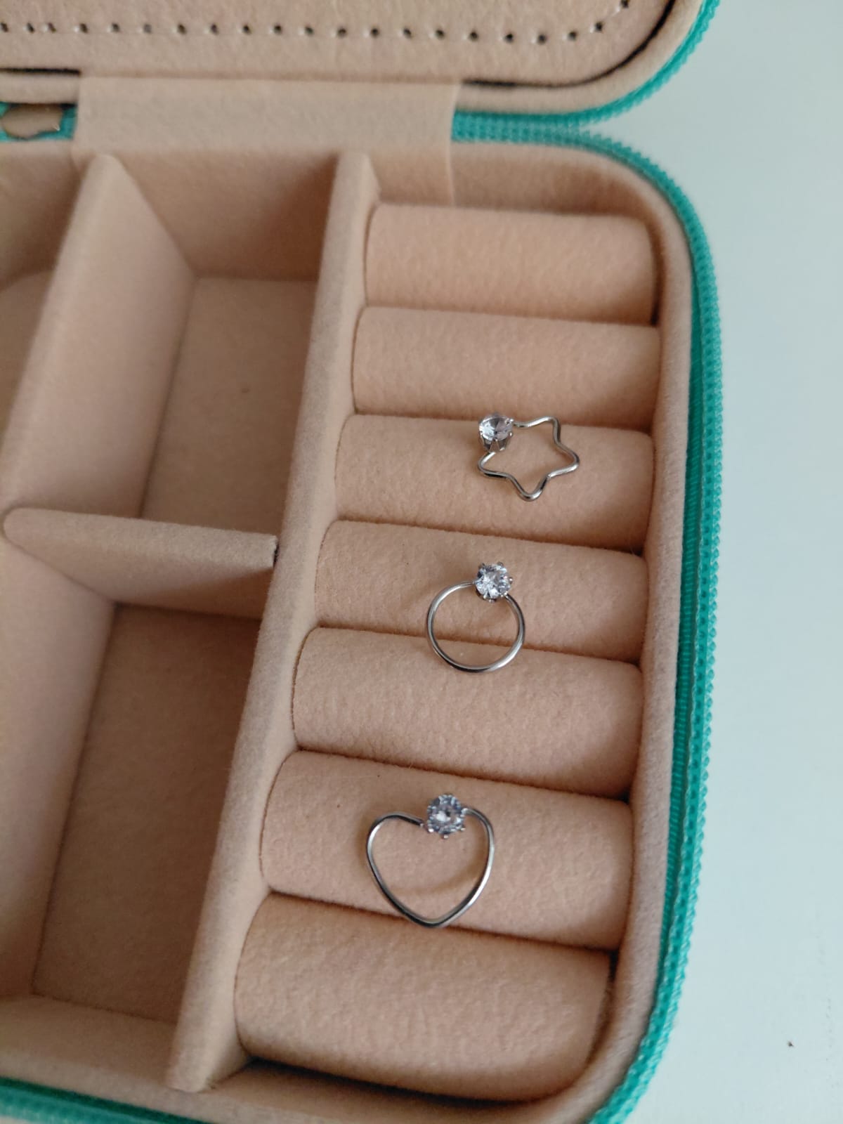 Piercing nariz/aro/septum (regulable a presión)