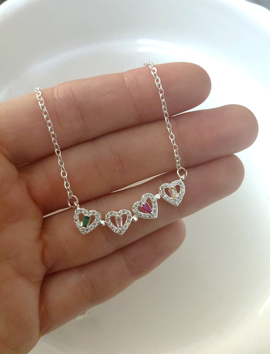 Cadena trebol imantado/corazones - Image 2