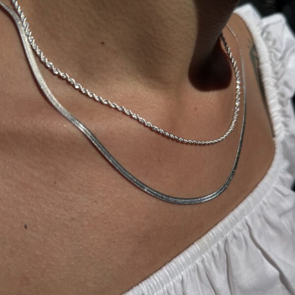 Cadena tourbillon fina 40 cm